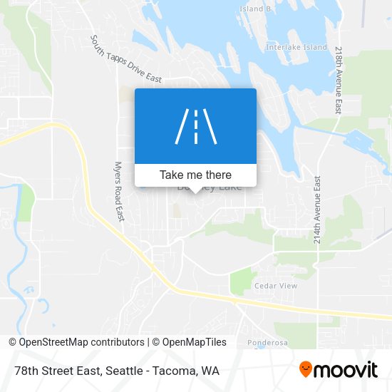 Mapa de 78th Street East