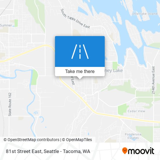 Mapa de 81st Street East