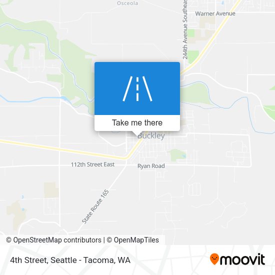4th Street map