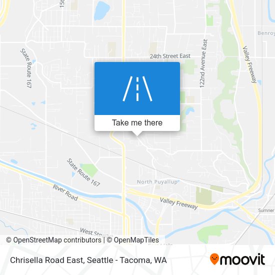 Mapa de Chrisella Road East