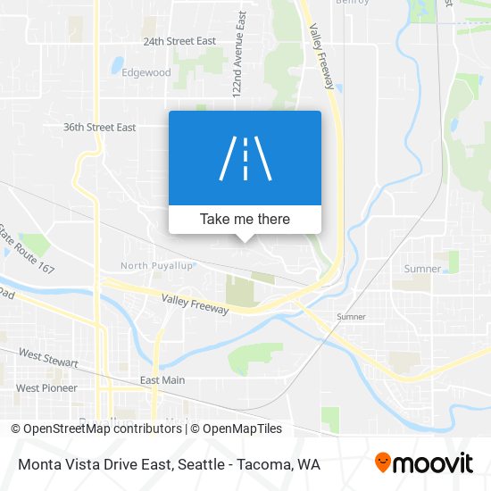 Mapa de Monta Vista Drive East