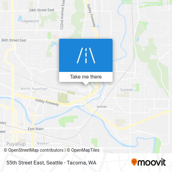 Mapa de 55th Street East