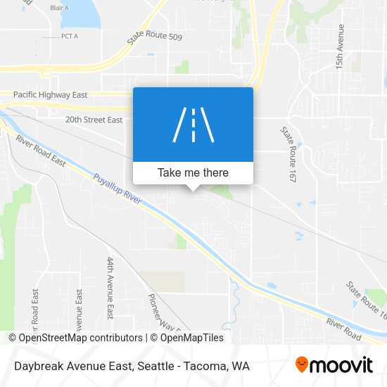 Daybreak Avenue East map