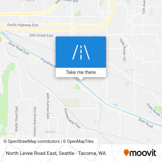 Mapa de North Levee Road East