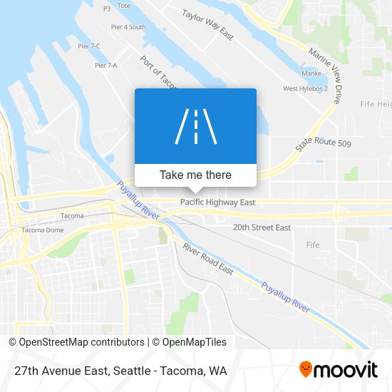 27th Avenue East map