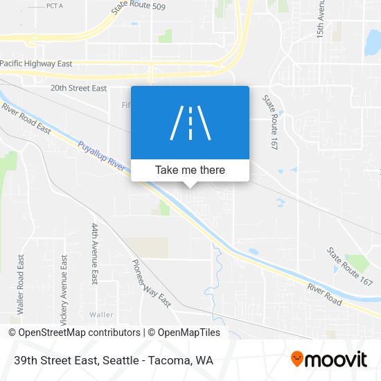 Mapa de 39th Street East