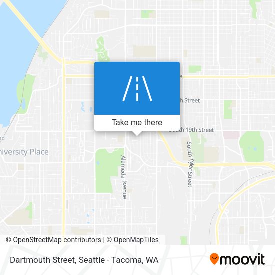 Dartmouth Street map