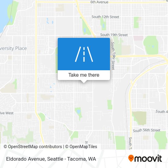 Mapa de Eldorado Avenue
