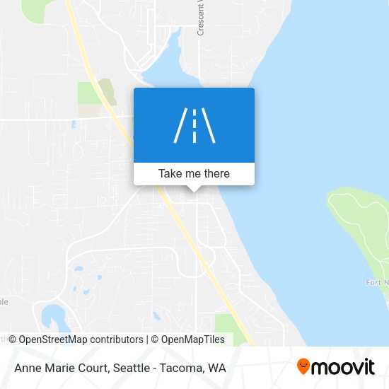 Anne Marie Court map
