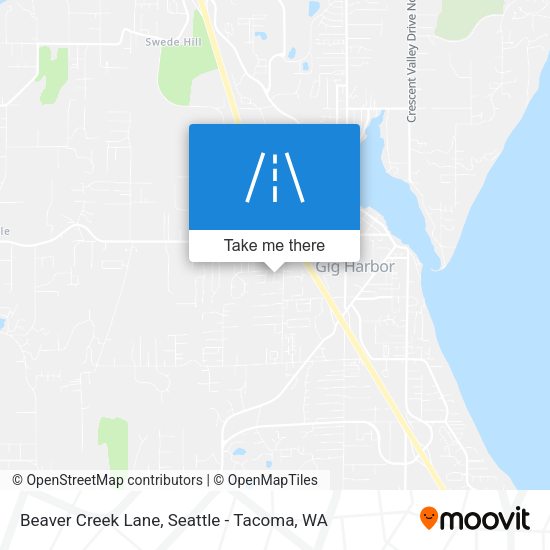 Mapa de Beaver Creek Lane