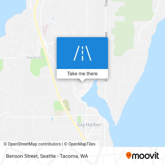 Mapa de Benson Street