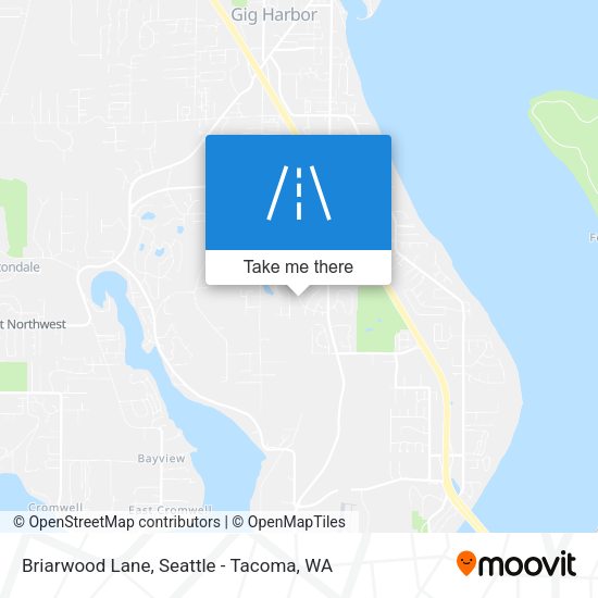 Mapa de Briarwood Lane