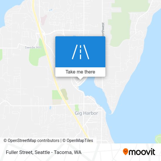 Fuller Street map