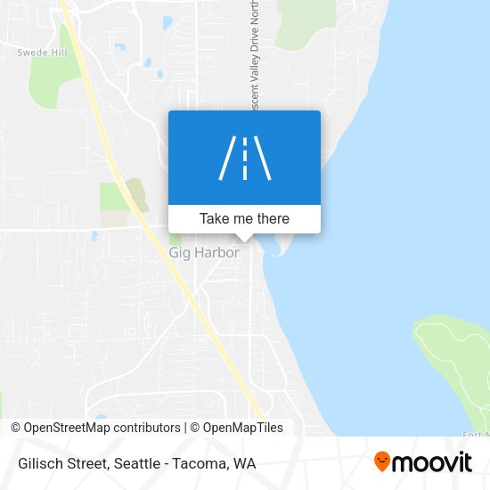 Gilisch Street map