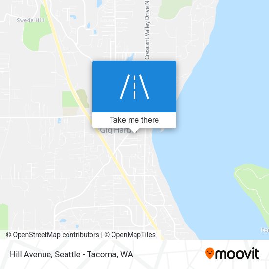 Mapa de Hill Avenue