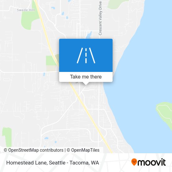 Homestead Lane map