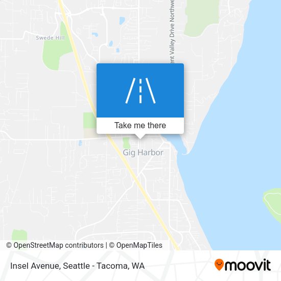 Insel Avenue map