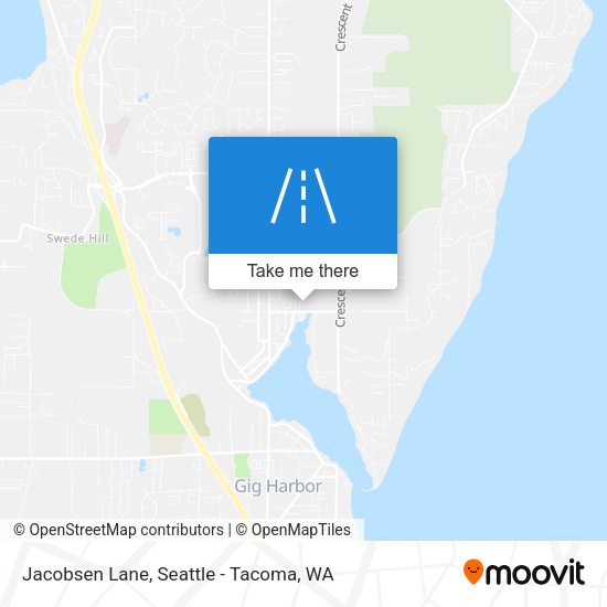 Jacobsen Lane map