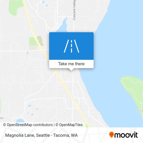 Magnolia Lane map