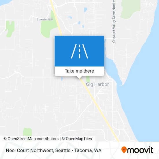 Neel Court Northwest map