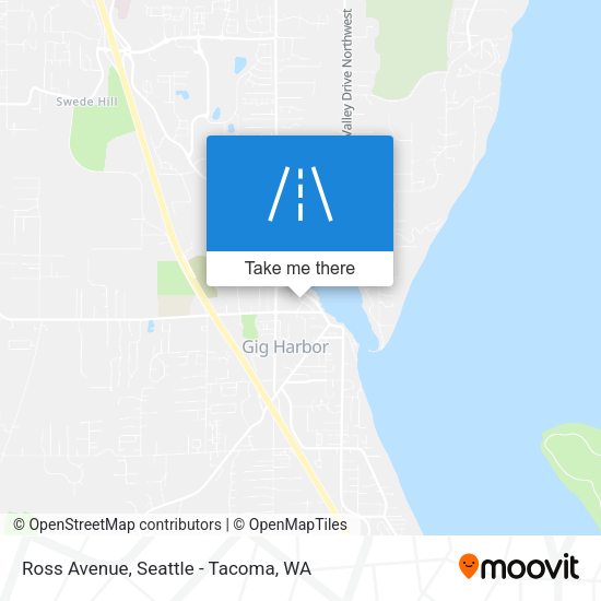 Mapa de Ross Avenue