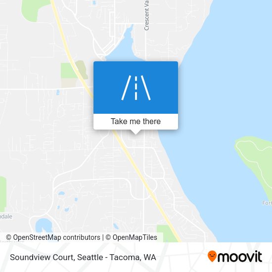 Mapa de Soundview Court