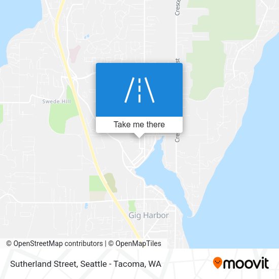 Mapa de Sutherland Street