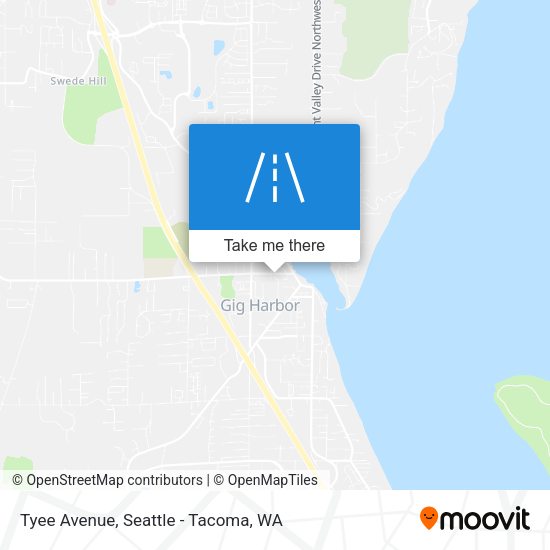 Tyee Avenue map