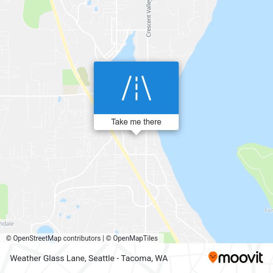 Weather Glass Lane map