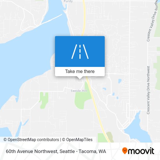 Mapa de 60th Avenue Northwest