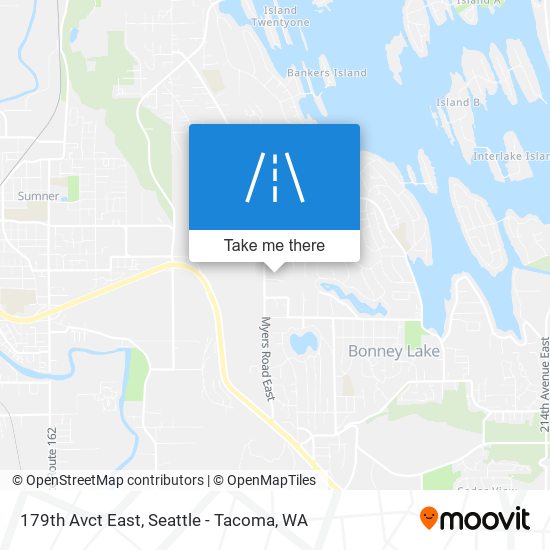 179th Avct East map