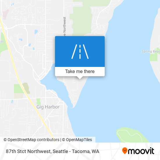 Mapa de 87th Stct Northwest