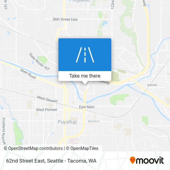 62nd Street East map