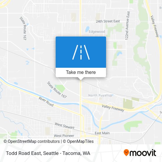 Todd Road East map