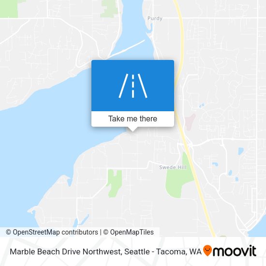 Marble Beach Drive Northwest map