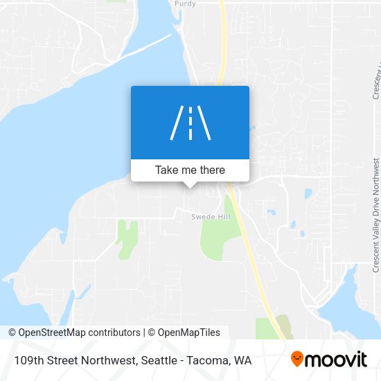 Mapa de 109th Street Northwest