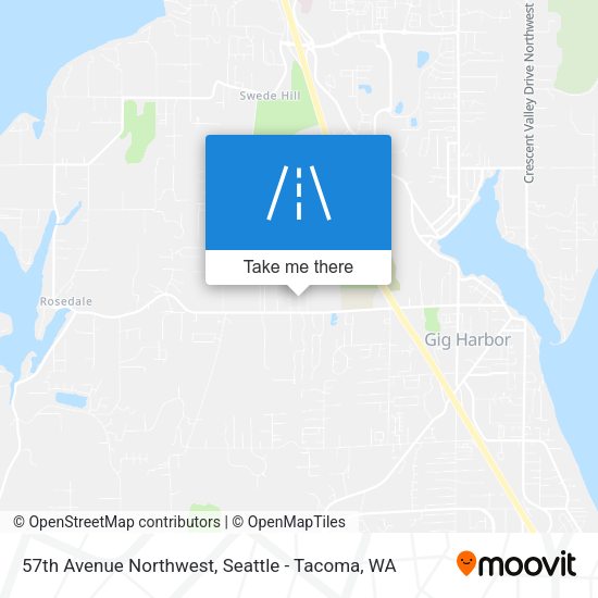Mapa de 57th Avenue Northwest