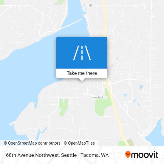 Mapa de 68th Avenue Northwest