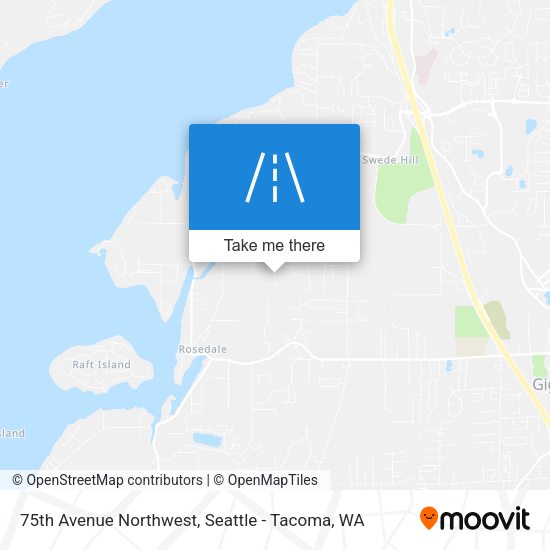 Mapa de 75th Avenue Northwest