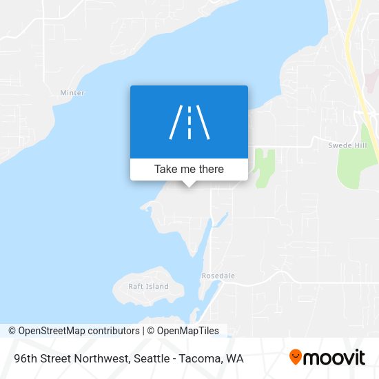 Mapa de 96th Street Northwest
