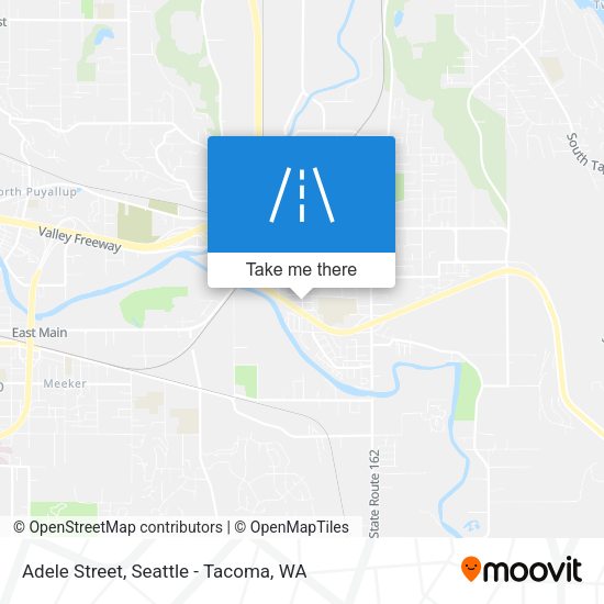 Adele Street map