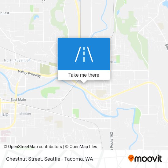 Chestnut Street map