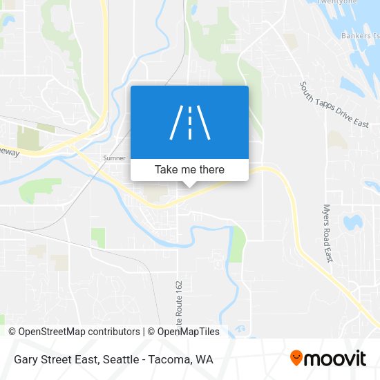 Gary Street East map