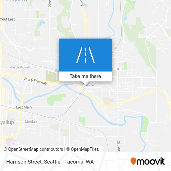 Harrison Street map