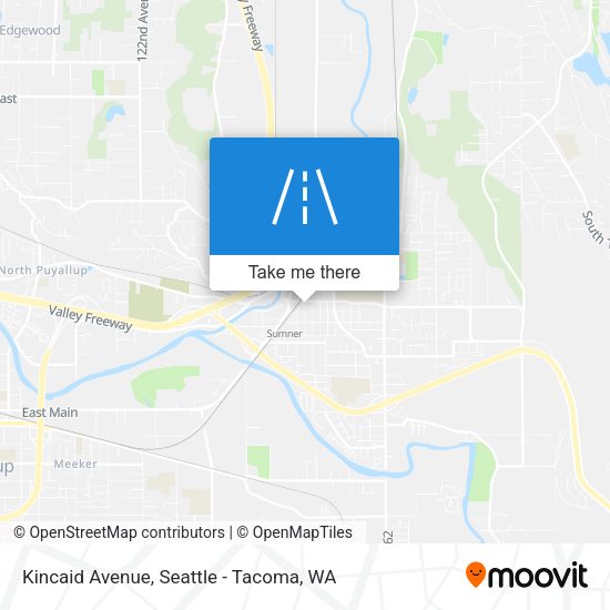 Kincaid Avenue map