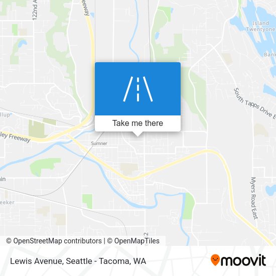 Lewis Avenue map