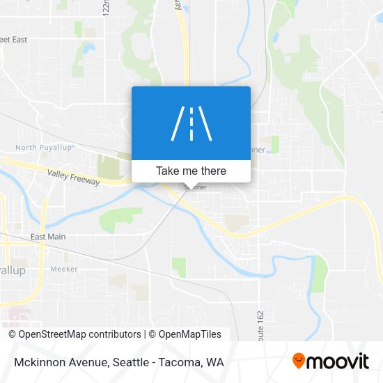 Mapa de Mckinnon Avenue