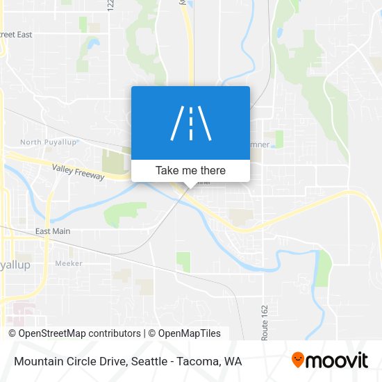 Mountain Circle Drive map