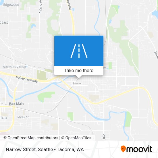 Mapa de Narrow Street