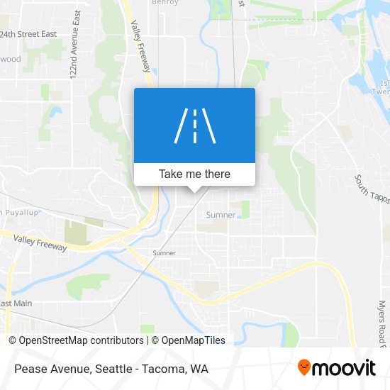 Mapa de Pease Avenue